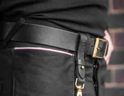 Black Leather Belt