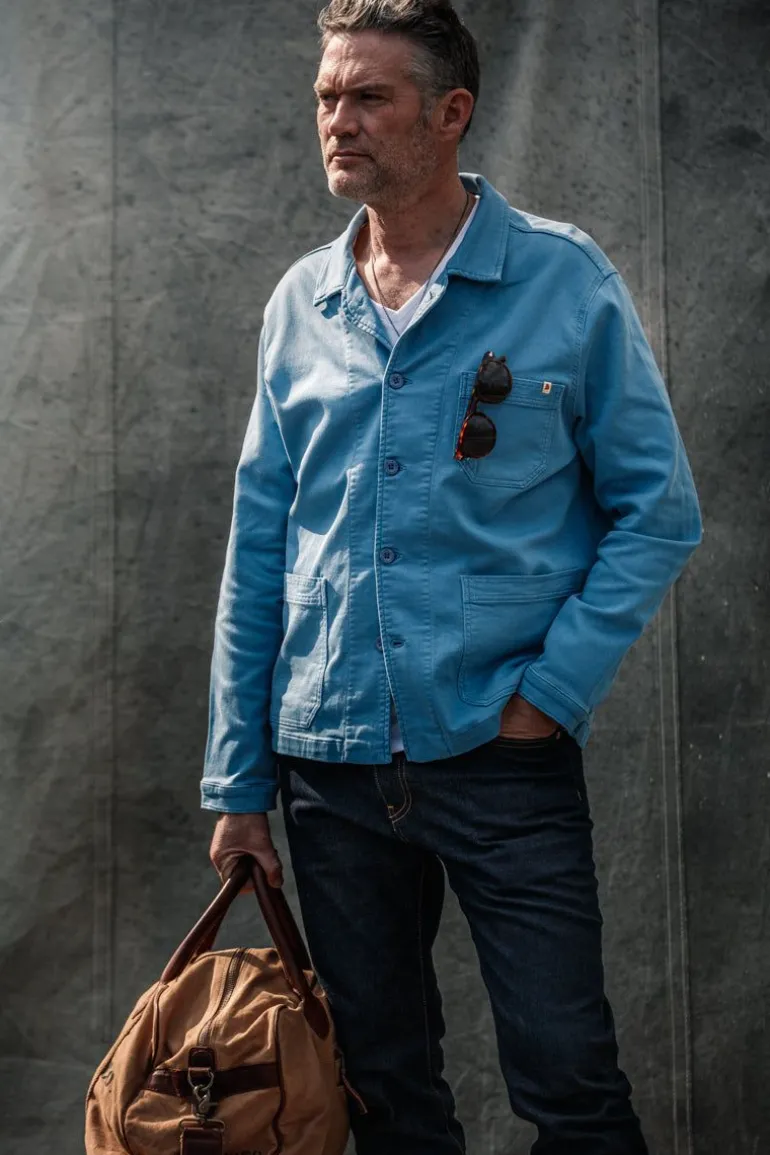 Blue Bolt Chore Jacket