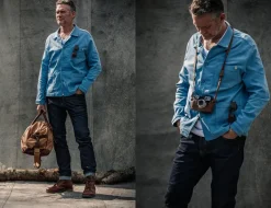Blue Bolt Chore Jacket