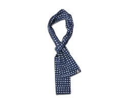 Blue Dot Organic Japanese Scarf