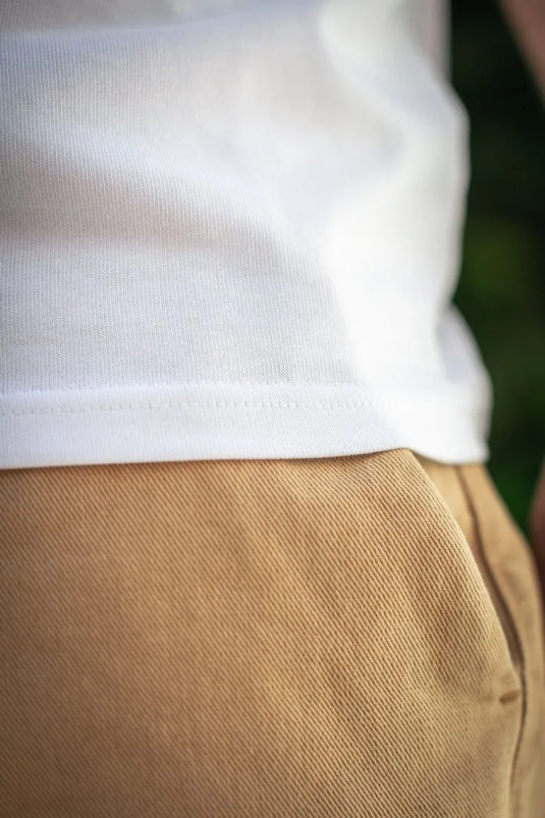 Boxer Pocket T-Shirt White