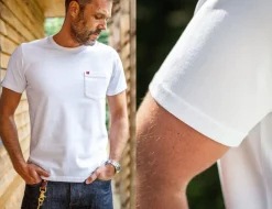 Boxer Pocket T-Shirt White