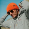 Bright Orange Atlantic Watch Cap / Beanie