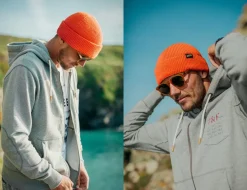 Bright Orange Atlantic Watch Cap / Beanie