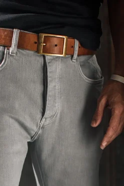 Brown Leather Belt