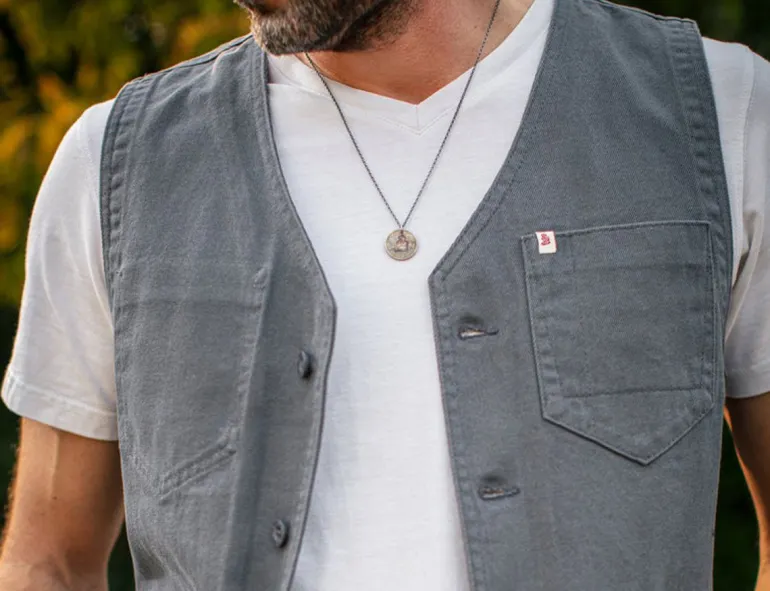 Classic White V-Neck T-Shirt