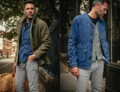 Crafter Indigo Wash Chore Jacket