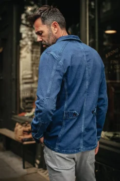 Crafter Indigo Wash Chore Jacket