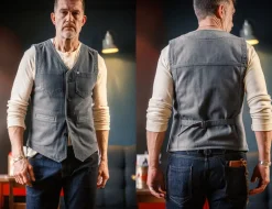 Grey Lincoln Waistcoat / Vest