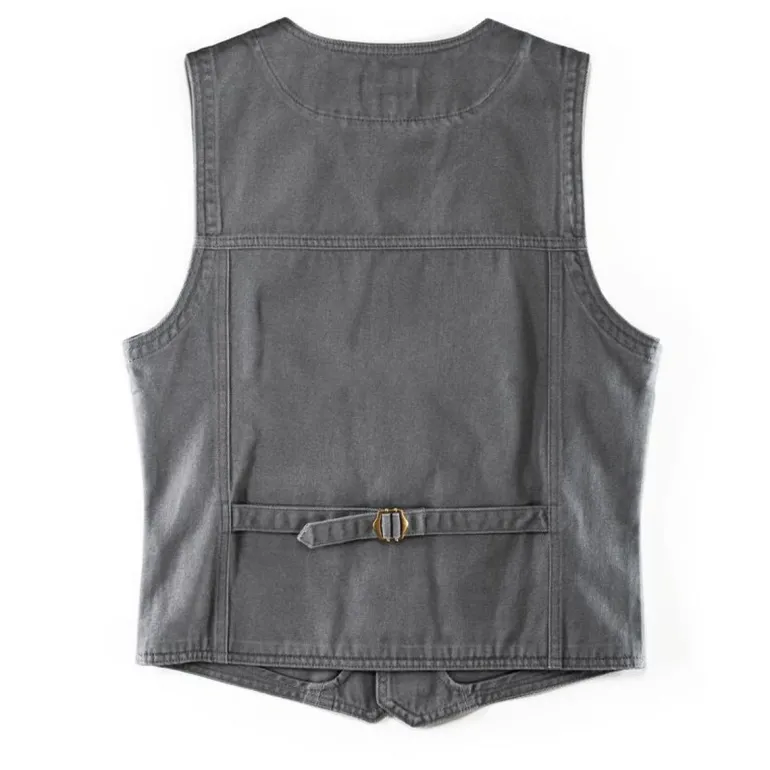 Grey Lincoln Waistcoat / Vest