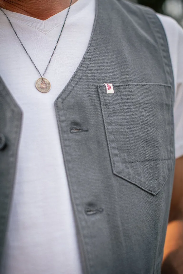 Grey Lincoln Waistcoat / Vest