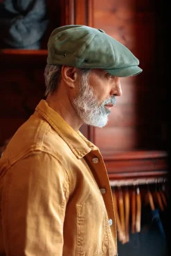 Jackson Baker Boy Cap - Army Green