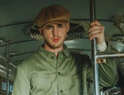 Jackson Traditional Baker Boy Hat - Tan