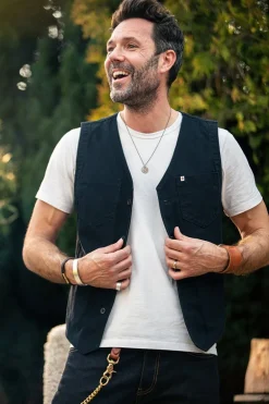 Navy Lincoln Waistcoat / Vest