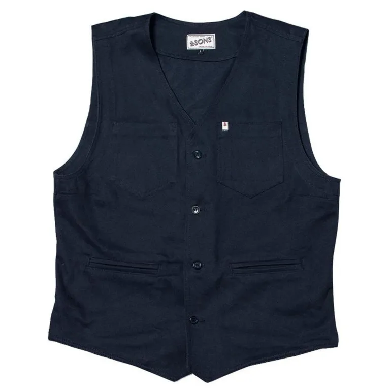 Navy Lincoln Waistcoat / Vest