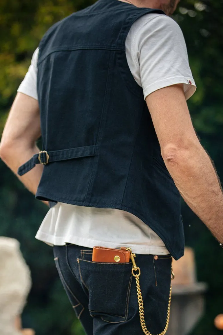 Navy Lincoln Waistcoat / Vest