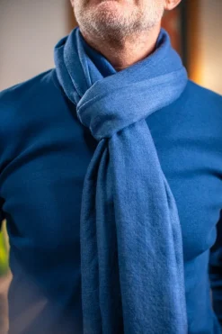 Outlaw Scarf Denim Blue