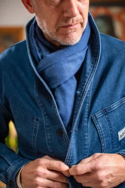 Outlaw Scarf Denim Blue