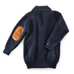 Pioneer British Wool Cardigan Navy