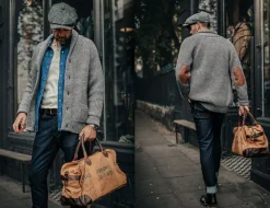 Pioneer British Wool Cardigan Grey