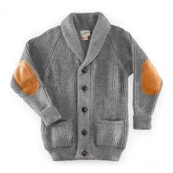 Pioneer British Wool Cardigan Grey