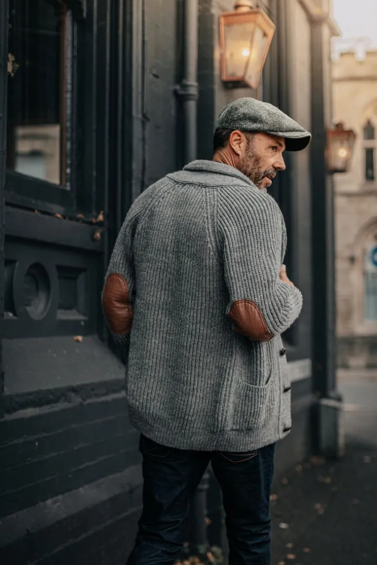 Pioneer British Wool Cardigan Grey