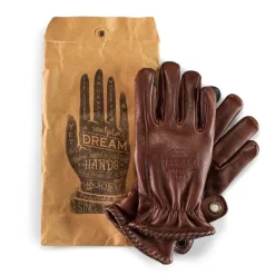 &Sons Adventure Gloves Oxblood Brown