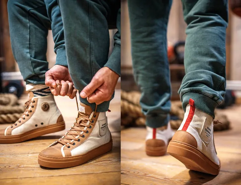 &Sons Baseline Basketball High Top