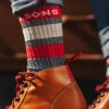 &Sons Baseline Socks Grey