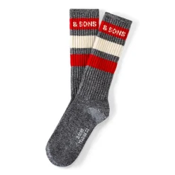 &Sons Baseline Socks Grey