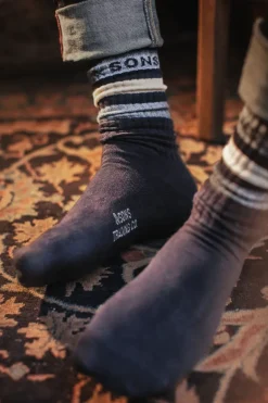 &Sons Baseline Socks Navy