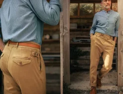 &Sons Beckett Trousers Tan