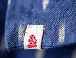 &Sons Blue Star Dot Scarf