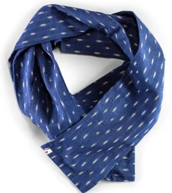 &Sons Blue Star Dot Scarf