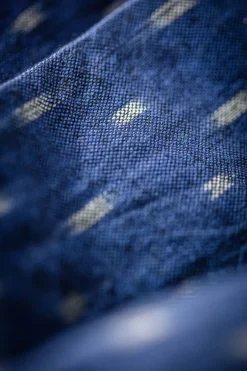&Sons Blue Star Dot Scarf