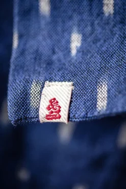 &Sons Blue Star Dot Scarf