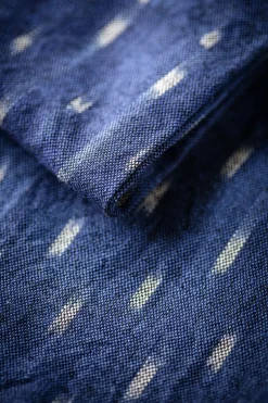 &Sons Blue Star Dot Scarf