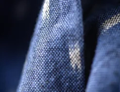&Sons Blue Star Dot Scarf