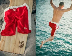 &Sons Bodhi Boardshorts Red