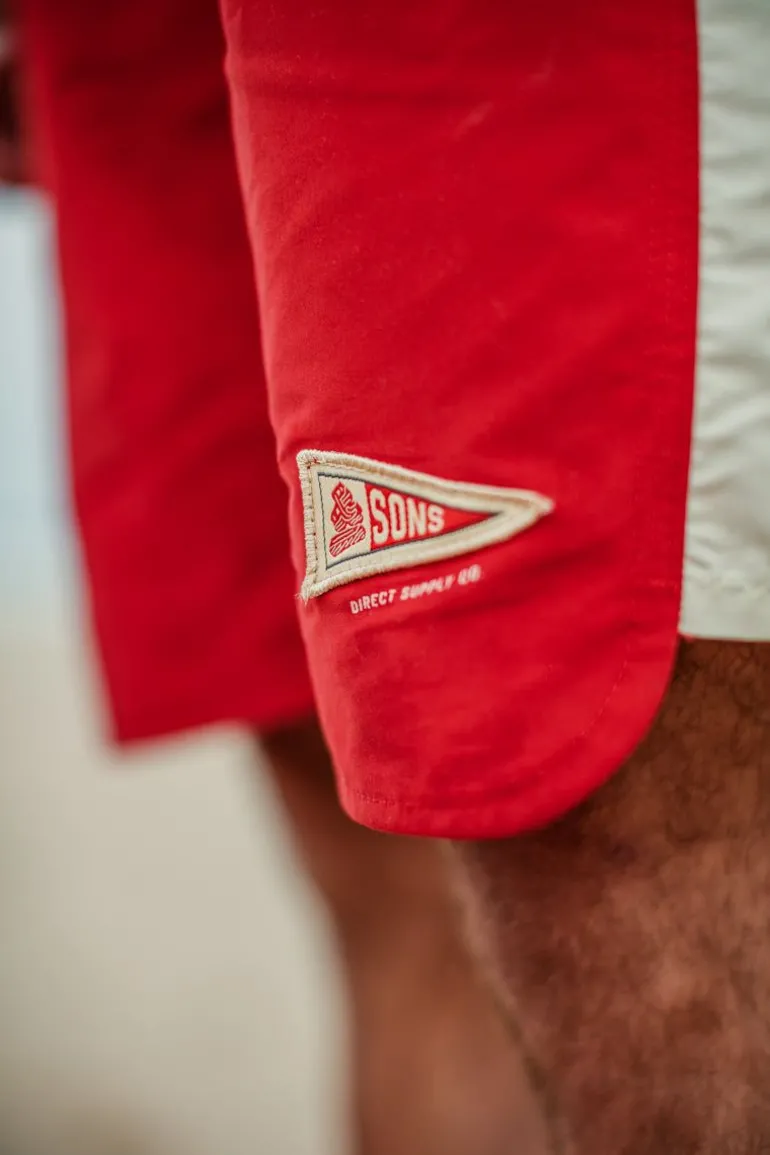 &Sons Bodhi Boardshorts Red