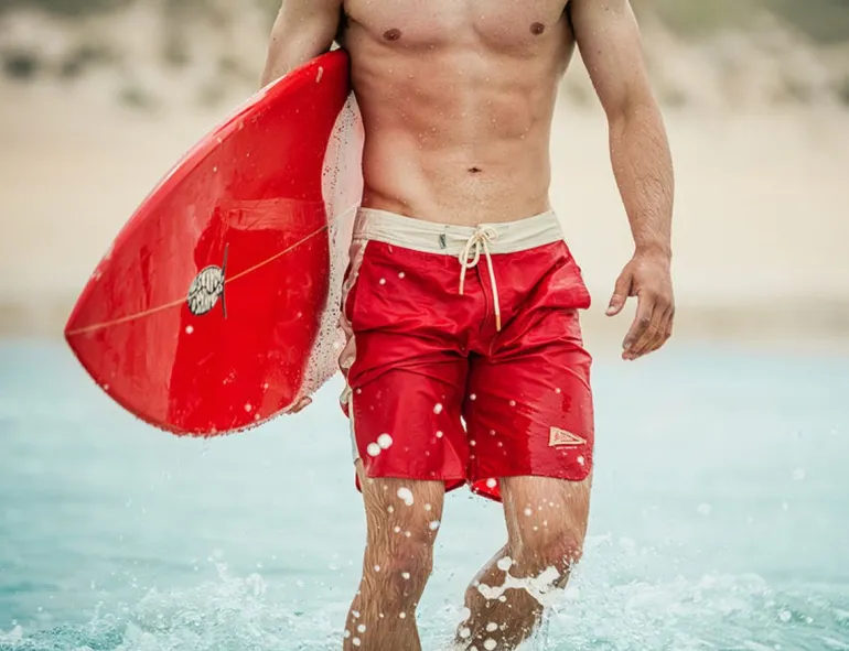 &Sons Bodhi Boardshorts Red