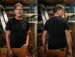 &Sons Boxer Pocket T-Shirt Black