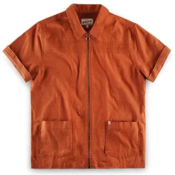&Sons Cabana Shirt Burnt Orange