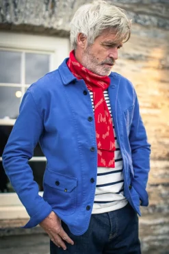 &Sons Carver Jacket French Blue