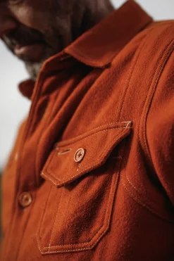 &Sons Cloud Shirt Rust