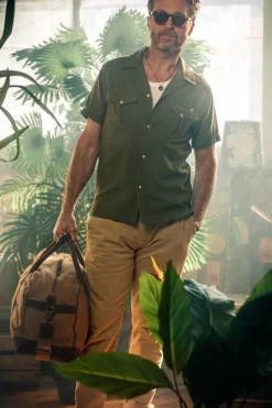 &Sons Coast Shirt Army Green