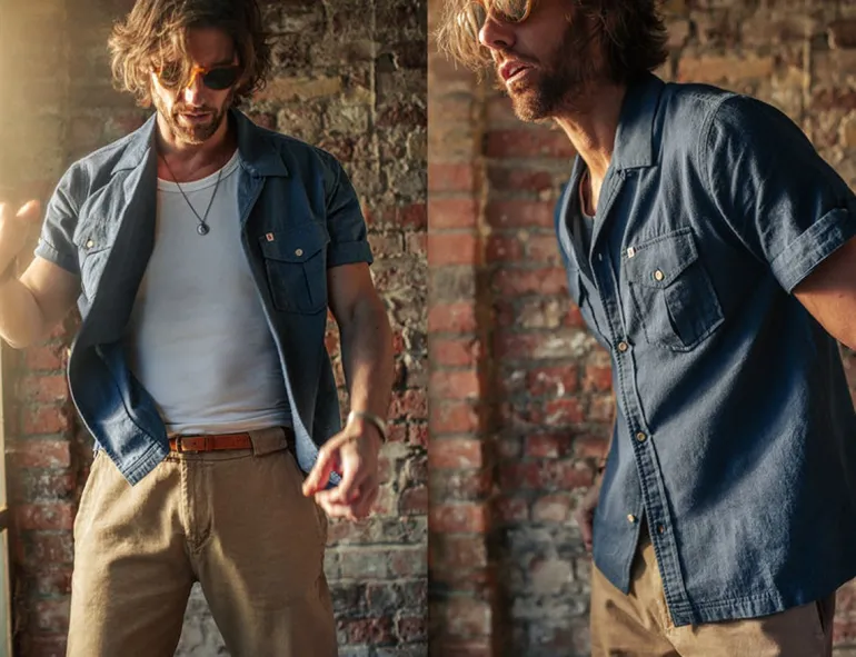 &Sons Coast Shirt Navy