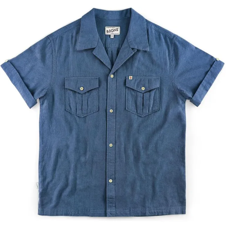 &Sons Coast Shirt Navy