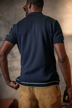 &Sons Dean Polo Navy