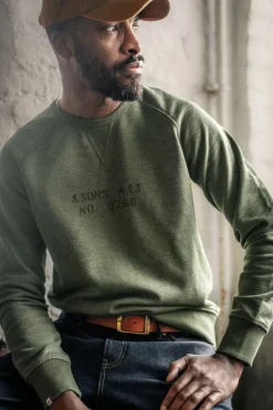 &Sons Deck Sweatshirt Surplus Green